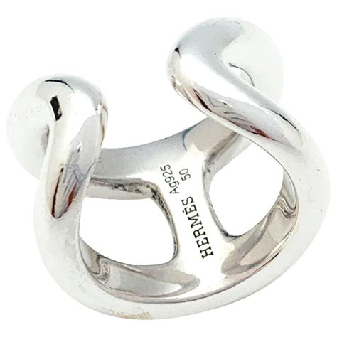 bague hermes argent osmose|hermes bagues en argent.